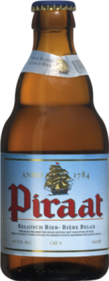 Piraat flesje van 33cl